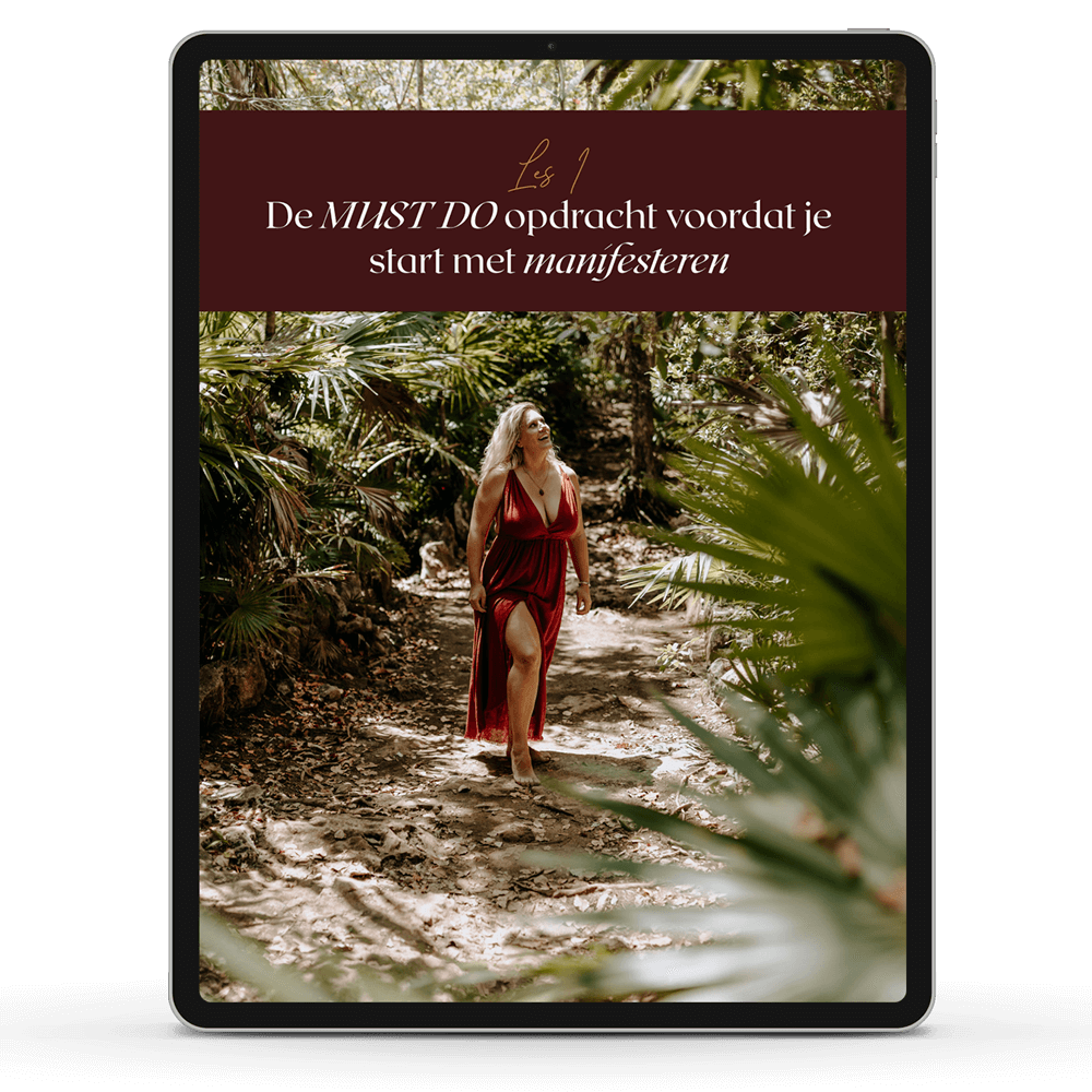 De must do voordat je start met manifesteren - Cursus doelen stellen